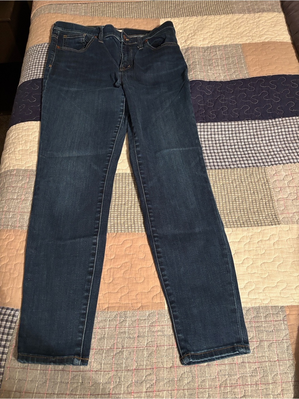 Madewell Dark Blue Skinny Jeans
